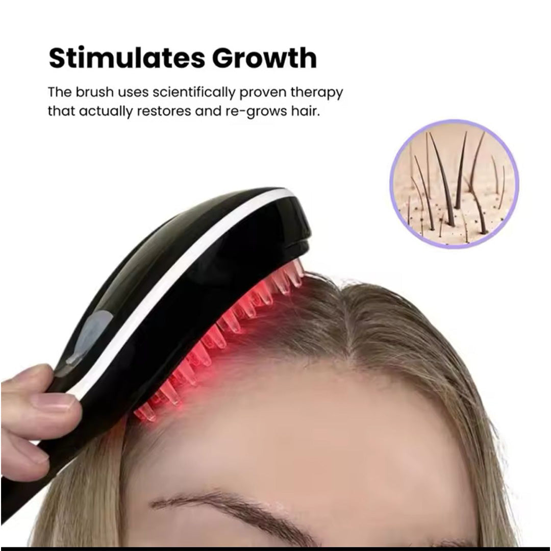 LED Hair Growth Brush
